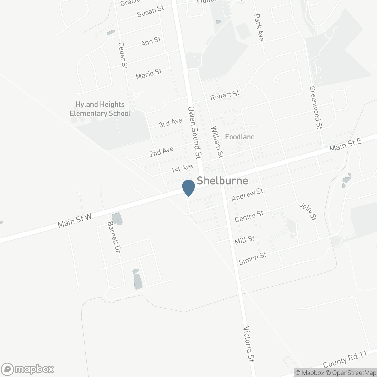 146 MAIN STREET W, Shelburne, Ontario L9V 2X8